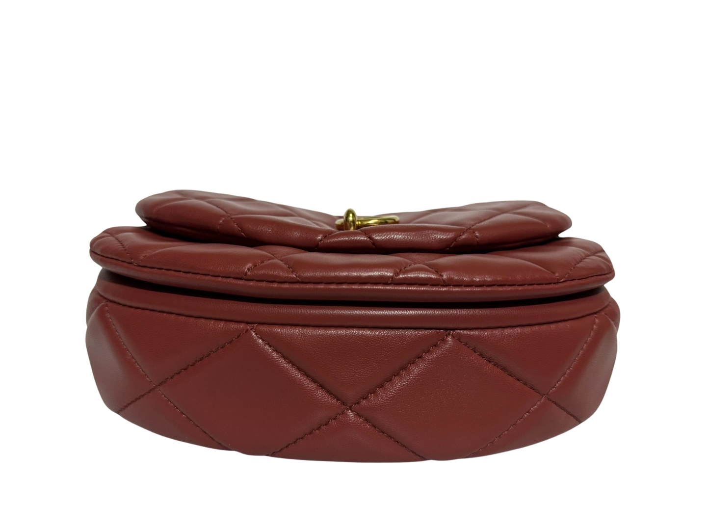 Burberry Authentic Medium Rocking Horse Quilted Smooth Leather