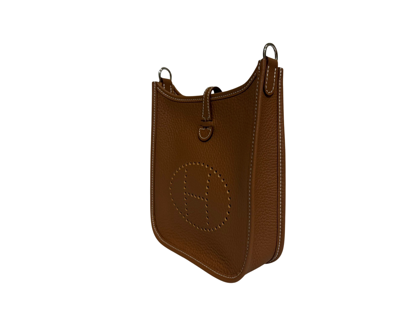 Hermes Authentic Evelyn Bag Taurillon Clemence Leather