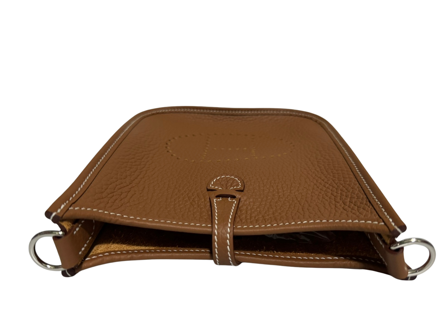 Hermes Authentic Evelyn Bag Taurillon Clemence Leather