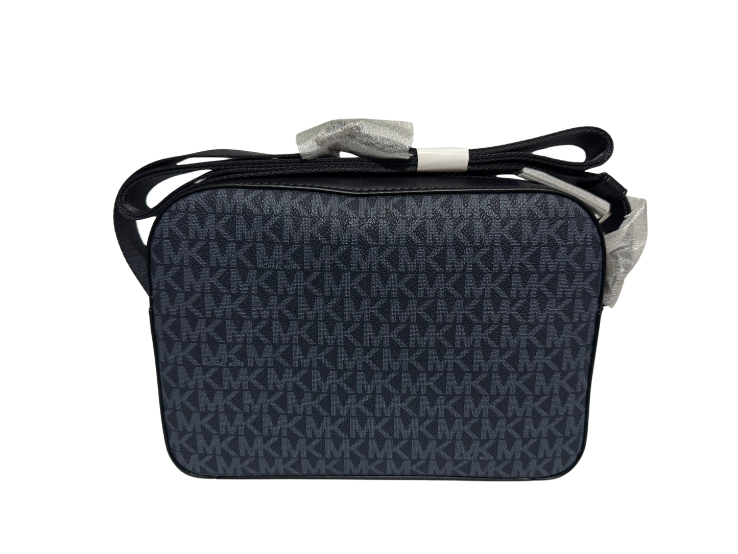 Michael Kors Cooper Signature Logo Utility Crossbody Bag (Pale Blue)