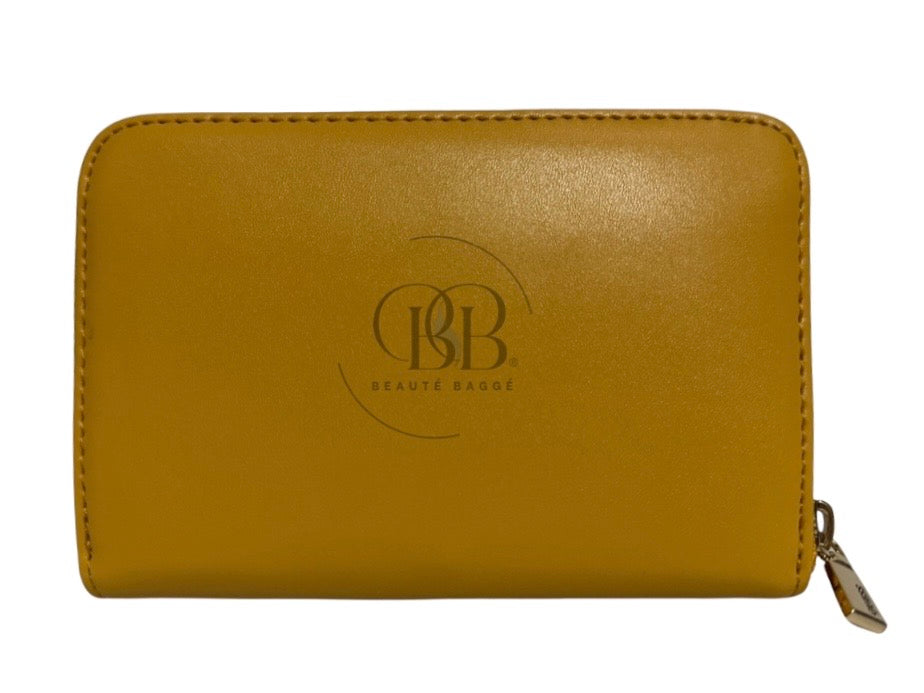 GUESS TATUM SLG SMALL ZIP-AROUND WALLET (MARIGOLD)