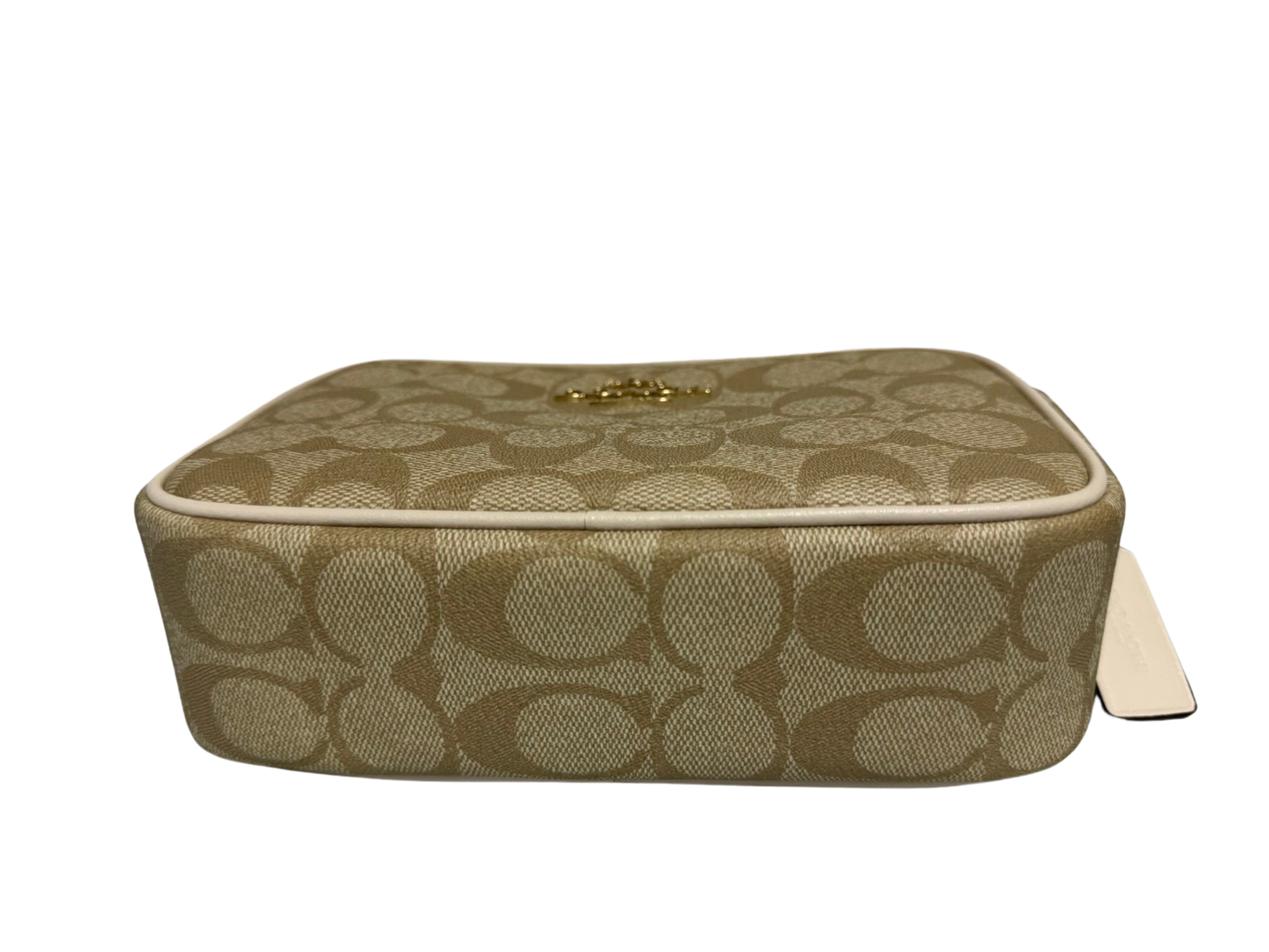 Coach Mini Jamie Camera Bag In Signature Canvas (Light Khaki Chalk)