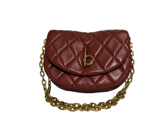 Burberry Authentic Medium Rocking Horse Quilted Smooth Leather