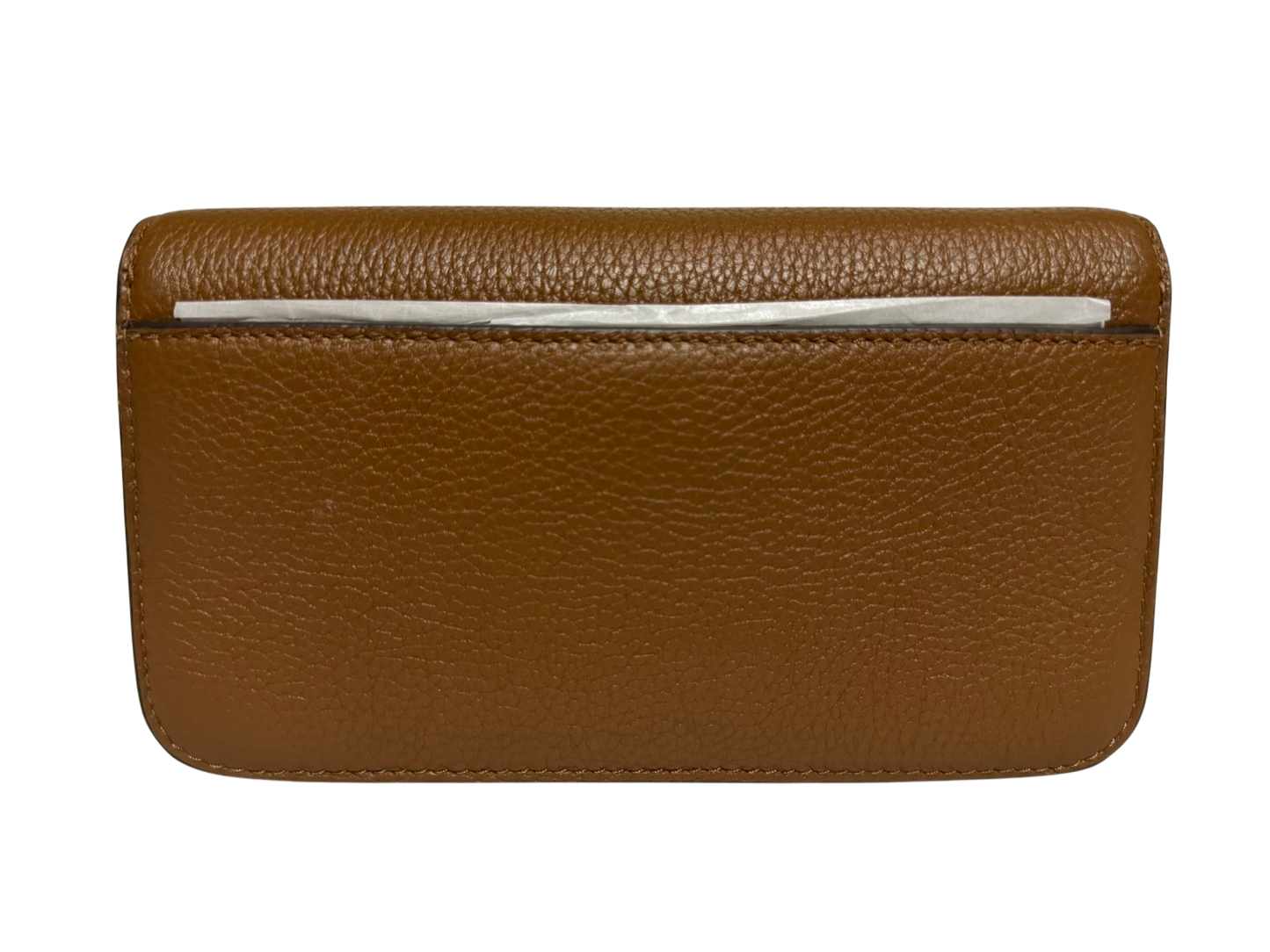 Tory Burch Britten Chain Wallet With Wristlet Leather Crossbody (Moose)