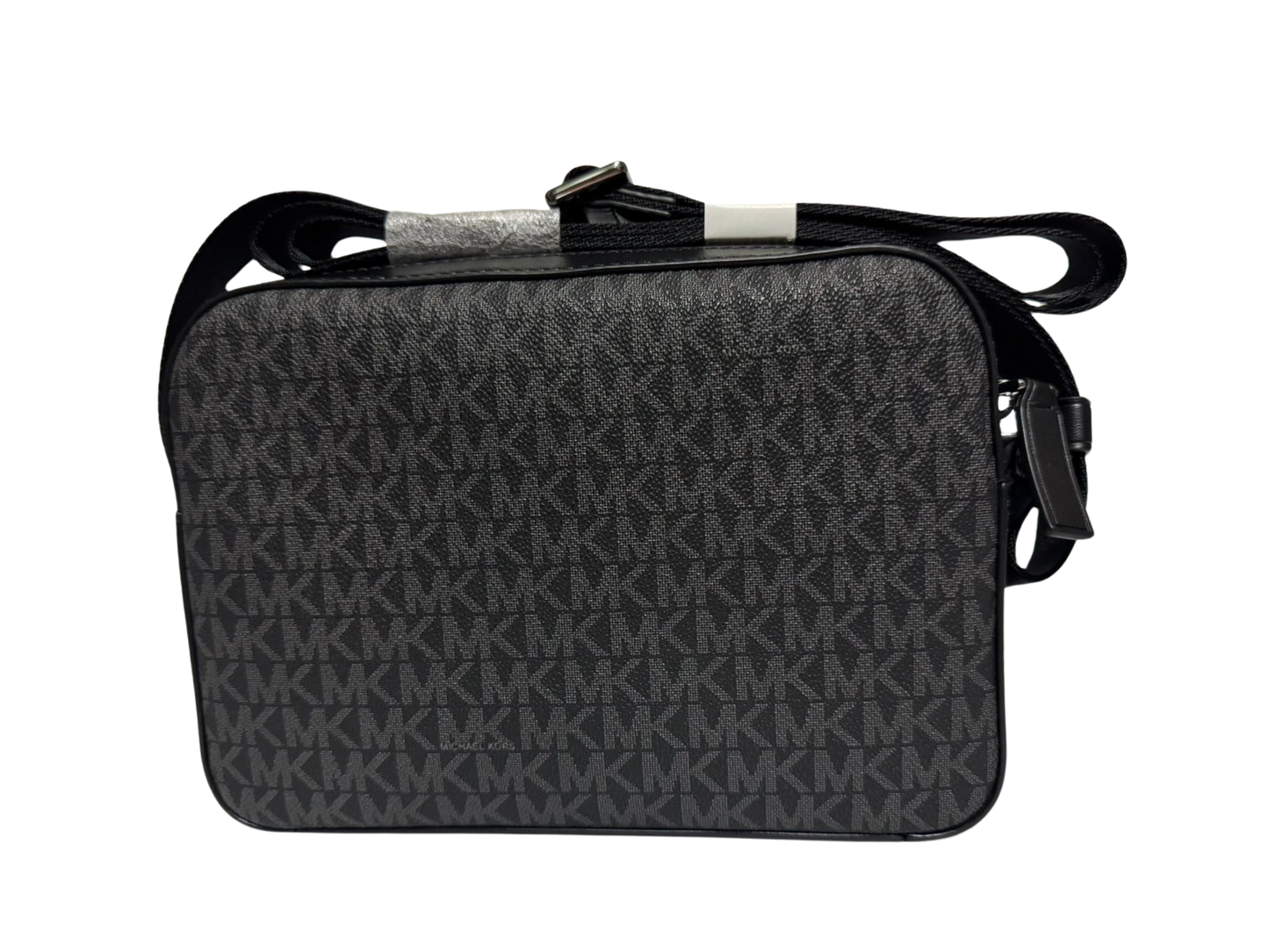 Michael Kors Cooper Signature Logo Utility Crossbody Bag (Black)