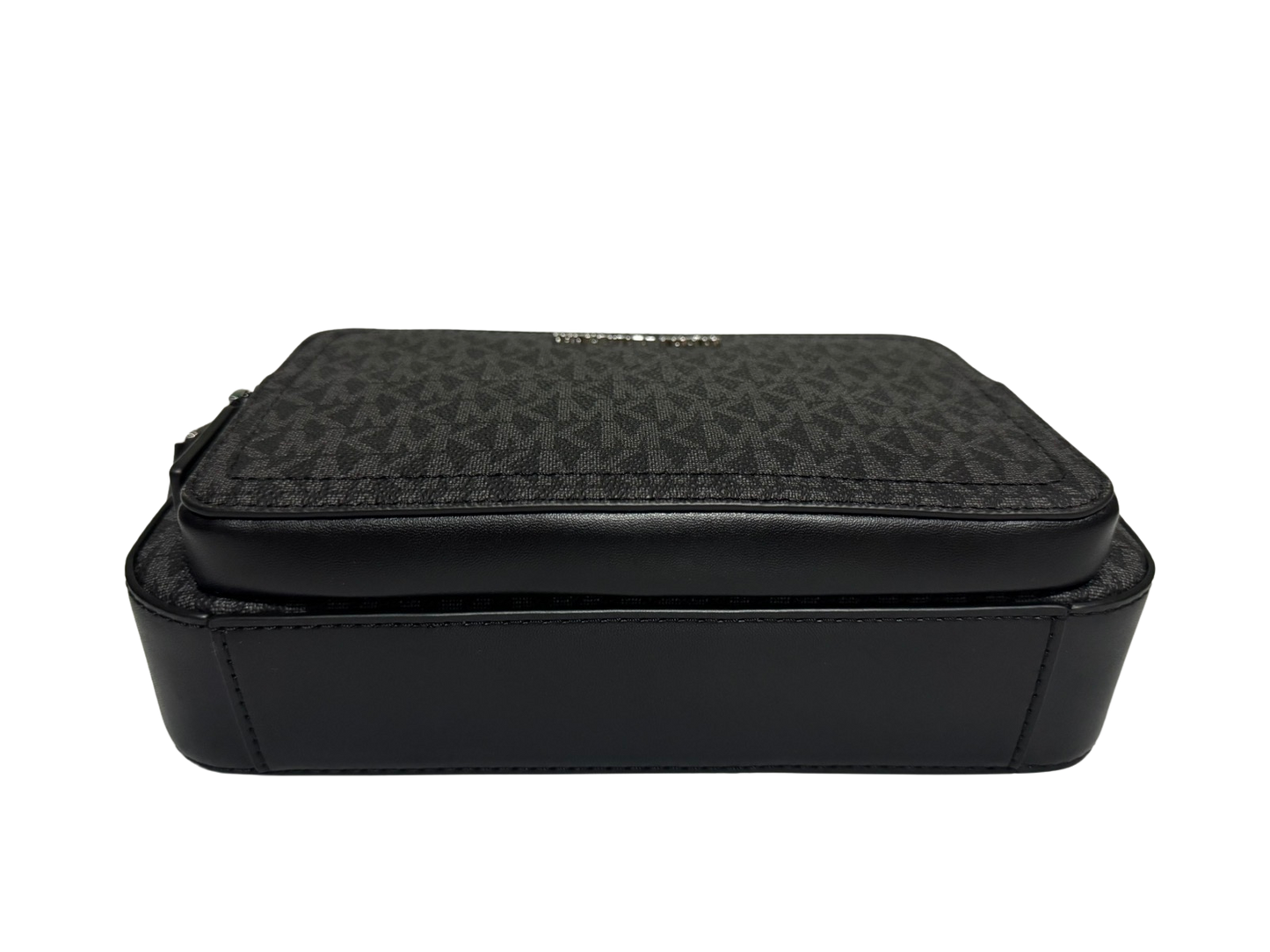 Michael Kors Cooper Signature Logo Utility Crossbody Bag (Black)