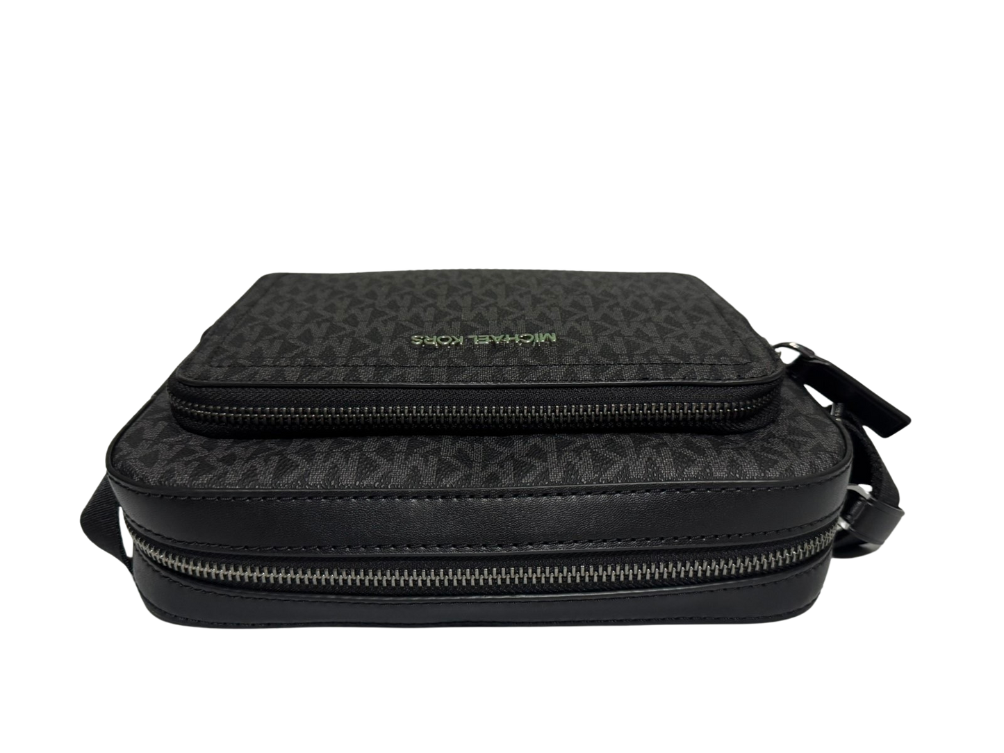 Michael Kors Cooper Signature Logo Utility Crossbody Bag (Black)