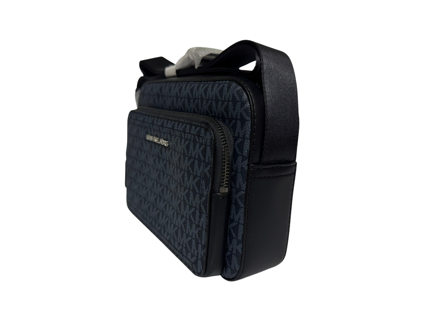 Michael Kors Cooper Signature Logo Utility Crossbody Bag (Pale Blue)